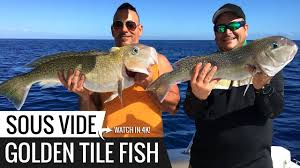In the cooking recipes recipe: Sous Vide Golden Tile Fish Recipe Ninja S Catch N Cook Youtube
