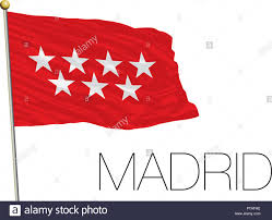 Produktinformationen flagge madrid 80 g/m². Amtliche Regionale Flagge Madrid Spanien Vektor Abbildung Stock Vektorgrafik Alamy