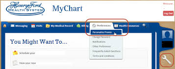 18 complete henry ford my chart account