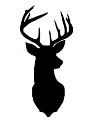 Free Deer Head Silhouette Deer Head Silhouette Deer Silhouette Art Deer Silhouette