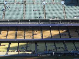 Dodger Stadium Loge Level Infield Baseball Seating