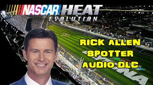Nascar is the governing group that oversees stock car racing in the united states : Rick Allen Spotter Audio Nascar Heat Evolution Dlc Youtube