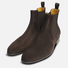 Men's brown chelsea boots, leather boots men, handcrafted boots, brown chelsea boots men, casual men shoes, boots men, men shoes dewulffootwear. Brown Suede Chelsea Boots For Men
