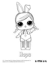 See more ideas about coloring pages, lol dolls, coloring pages for kids. Hops Coloring Page Lotta Lol Unicorn Coloring Pages Coloring Pages Kids Printable Coloring Pages