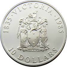 Australian Silver 10 Dollars Victoria 1985 Coin Value Km 85 Coinscatalog Net