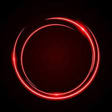 Abstract Circle Neon Light Red Frame Halo Vector Background Abstract Art Png And Vector With Transparent Background For Free Download Dark Red Background Circle Light Light Red
