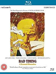 Though alex is quite a bit older than milena, he's attracted to her young, carefree spirit. Bad Timing Blu Ray Import Anglais Amazon De Art Garfunkel Theresa Russell Harvey Keitel Denholm Elliott Eugene Lipinski Daniel Massey Dana Gillespie William Hootkins George Roubicek Stefan Gryff Nicolas Roeg Black Out Anatomie