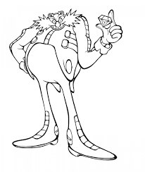 All rights belong to their respective owners. Doctor Eggman With Diamonds Coloring Page Free Printable Coloring Pages For Kids