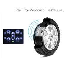 Eanop S368 Solar Tpms 2 4 Inch Car Tire Pressure Monitoring System 4pcs Internal External Sensors Adas Alarm For Universal Cars In Tire Pressure Alarm From Auto