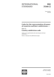 Norme afnor lettre 2019 : Sist Iso 3166 2 2020 Codes For The Representation Of Names Of Countries And Their Subdivisions