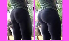 طريقة جديدة لتكبير المؤخرة وتنحيف الخصر في آن واحد مع فضاء المرأة Fashion Exercise Legging