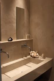 Salle De Bain En Beton Cire Maison Des Ocres Plus Salle De Bain En Beton Salle De Bains Beton Cire Idee Salle De Bain