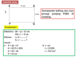 Persegi panjang merupakan segi empat, yang memiliki 2 panjang sisi yang sama. Persegi Panjang Dan Persegi