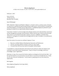 What to mention in engineering cover letters. Software Engineer Cover Letter And Resume Example