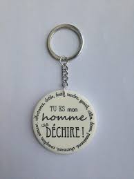 Saint Valentin Mari Porte Clefs Tu Es Mon Homme Qui Dechire Valentines Day Husband Saint Valentine Valentines