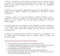 This part predetermines the course of concluding section as it evaluates the way results. Solved 1 Choose A Scientific Real World Problem Of Int Chegg Com