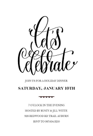 Pastel illustrated floral 60th birthday invitation. Lets Celebrate Professional Event Invitation Template Party Invite Template Dinner Party Invitations Free Party Invitation Templates