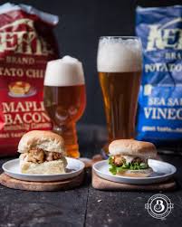Football Food Match Up Shrimp And Grits Sliders And An Ipa Vs Crab Cake Sliders And A Pilsner Football Food Crab Cake Sliders Food