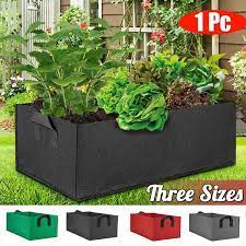 Line your planter boxes porous landscape fabric. Felt Fabric Breathable Planting Bag Pot Anti Corrosion Plant Grow Container Garden Flower Planter Bed Flower Vegetable Recyclable Planting Box Grow Bag Pouch Pot Walmart Canada