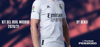 Camisa del real madrid adidas original niño talla 9/10. Pes 2020 Real Madrid Kit 2020 21 By Benji Pes Patch