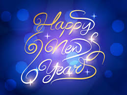 Happy New Year With Blue And Purple Happy New Year Images Happy New Year Quotes