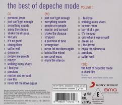 The best depeche mode songs of all time. The Best Of Depeche Mode Vol 1 Von Depeche Mode Auf Audio Cd Portofrei Bei Bucher De