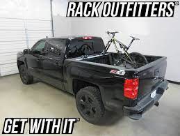 Truck bed rack installation kit. Thule 822xtr Bed Rider 2 Bike Rack For Chevrolet Silverado Rack Outfitters