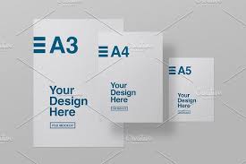 10,000+ vectors, stock photos & psd files. A3 A4 And A5 Mockups Template Design Paper Mockup Mockup