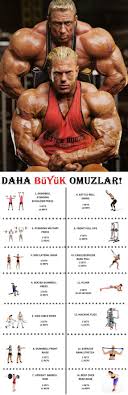 omuz antrenman programi fitness programlari fitness vucut gelistirme