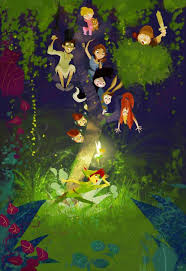 Sun Moon Peter Pan Disney Disney Art Disney Drawings