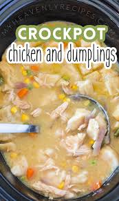 Crockpot Chicken And Dumplings With Biscuits In 2020 Crockpot Chicken Crockpot Chicken And Dumplings Chicken And Dumplings
