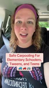 Tips for safe carpooling with elementary schoolers, tweens, and teens!  Everybody gets their own seatbelt! Everybody who needs a booster uses one!  Everybody communicates! Buckle up and be safe out ...