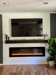 Check spelling or type a new query. Shiplap Electric Fireplace Electric Fireplace Living Room Living Room With Fireplace Build A Fireplace
