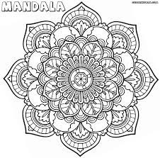 This design represents mandala, a spiritual symbol in hinduism & buddhism. Intricate Mandala Coloring Pages Coloring Pages To Download And Coloring Home