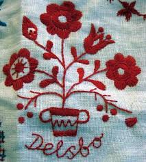 The Nordic Needle Courier Scandinavian Embroidery Folk Embroidery Embroidery And Stitching