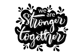 Download We Are Stronger Together Graphic By Han Dhini Creative Fabrica Yellowimages Mockups