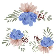 Find & download the most popular watercolor vectors on freepik free for commercial use high quality images made for creative projects Watercolor Floral Arrangement Collection Hand Painted Style 1630847 Vector Art At Vecteezy