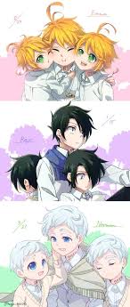 Aquí podrás encontrar= ray x emma (team ray) norman x emma (team norman) y más! 550 Norman X Emma X Ray Ideas In 2021 Neverland Art Neverland Norman