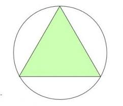 The triangle within a circle is an ancient occult symbol dating back to the ancient civilisations. Program To Calculate Area Of Circumcircle Of An Equilateral Triangle Geeksforgeeks