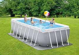 16ft X 8ft X 42in Prism Frame Rectangular Pool Set Rectangular Pool Above Ground Pool In Ground Pools