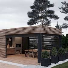 Outdoor kitchen pavilion & pergola inspiration. 37 Beautiful Modern Outdoor Kitchen Design Ideas Homepiez Modern Outdoor Patio Modern Outdoor Kitchen Outdoor Patio Designs