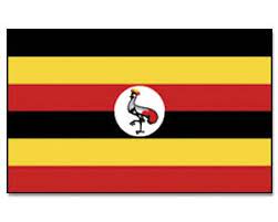 The flag of uganda was designed in 1962 by ugandan minister of justice grace ibingira. Flagge Uganda Kaufen Gunstig Flaggen Bestellen Promex Shop Flaggen Und Fahnen