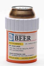 Pill Bottle Prescription Koozie Funny Beer Koozies Pill Bottles Koozies
