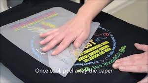 Place the image face down onto your background paper and iron. Forever Laser Dark No Cut Transfer Paper From Amaya Sales Uk Youtube