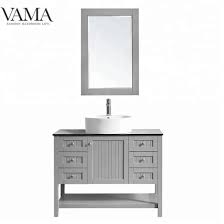 (the bathroom vanity shown is a 42 inch wide rustic bathroom vanity on another listing.) Vama 42 Inch Sanitary Ware Single Sink Bathroom Furniture Bathroom Vanity 756042 China Single Sink Bathroom Vanity Glass Table Top Furniture Made In China Com