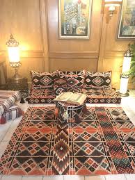 Orange Arabisque Set 475 Floor Seating Seating Decor