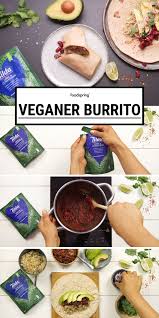 Burrito Rezept Lecker Gefullt Mit Reis Und Bohnen Rezept Proteinreiches Essen Burrito Rezepte