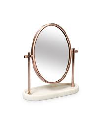 Oval Rose Gold Marble Dressing Table Mirror In 2020 Dressing Table Mirror Rose Gold Marble Gold Marble