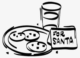 Enjoy the hd milk, food, art clipart. Vector Illustration Of Festive Season Christmas Plate Plate Of Christmas Cookies Clip Art Black White Transparent Png 954x700 Free Download On Nicepng