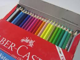 Faber Castell 48 Pc Watercolor Pencils Color Chart